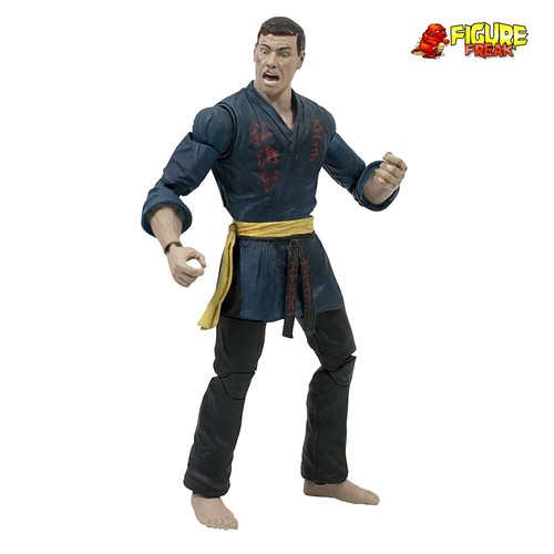 Action Figure Jean-Claude Van Damme Blue Gi Deluxe