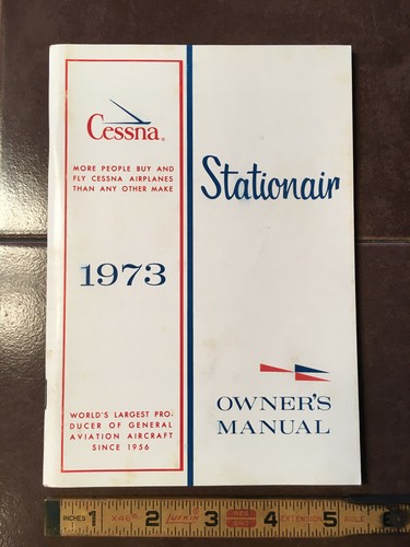 1973 Cessna U206F Stationair Owner's Manual