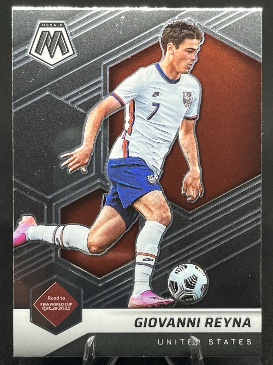 GIOVANNI REYNA 2021-22 Panini Mosaic FIFA Road to World Cup Qatar