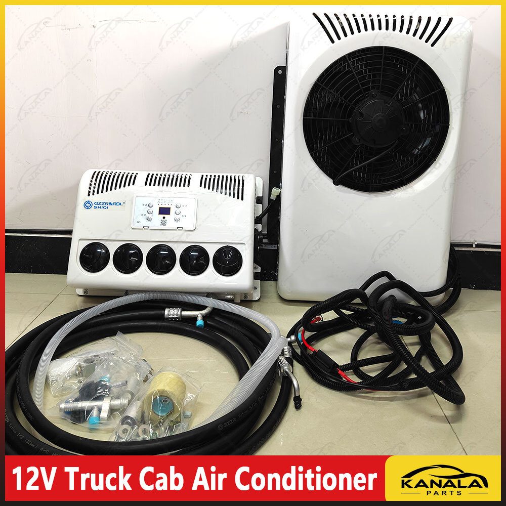 12000BTU 12V DC Rooftop RV Air Conditioner Truck Cab A/C Unit Cooling Universal
