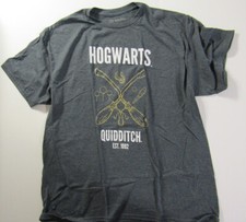 Loot Crate Wizarding World Hogwarts Quidditch Est. 1092 t-shirt XL dark grey