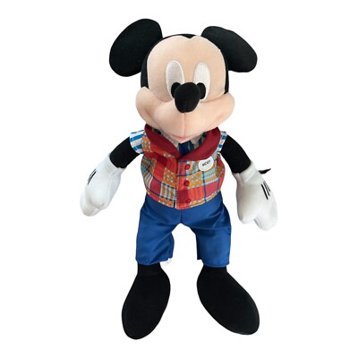 NWT Disney Parks Mickey Mouse Guest Services Plush Toy  Authentic Original