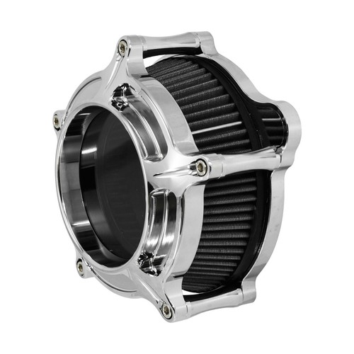 Overt Air Filter Cleaner Grey Intake Fit For Harley Street Road Glide 2008-2016 - Picture 5 of 10