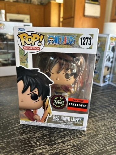 Funko Pop! Vinyl: One Piece - Red Hawk Luffy - AAA Anime (Exclusive) #1273