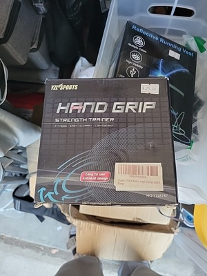 #ad YZLSPORTS 6 Pack Metal Black Heavy Hand Grip and Wrist Strengthener; Open Box $24.99