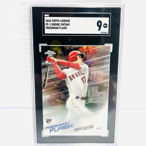 2018 Topps Chrome Freshman Flash #FF-1 Shohei Ohtani RC