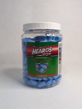 HEAROS Xtreme Protection Foam Ear Plugs - 33dB NRR 33 - 200 Pairs Blue 