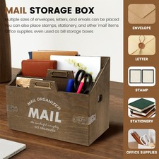 Letter Holder Mail Sorter Exquisite Mail Organizer Letter Sorter for File teWbZ