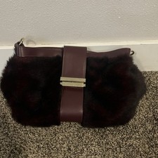 Borsa a tracolla donna Nardelli in pelle sintetica bordeaux NO CINTURINO