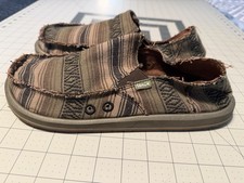 Sanuk Shoes Vagabond Rad Blanket Men  s Size 9