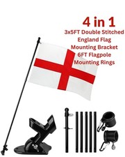 6FT Flagpole & Wall Mount