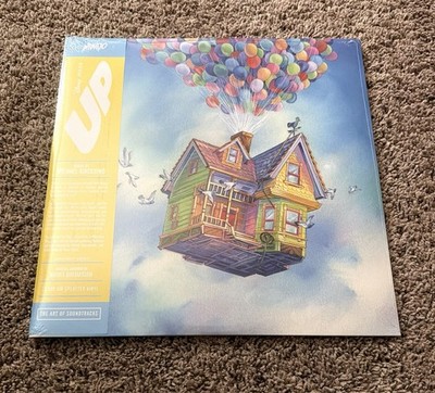  Disney UP Movie Soundtrack OST Mondo Splatter Color Vinyl 2LP  