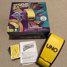 Uno Flip Extreme Gioco di Carte per Bambini, Adulti e Famiglia Rivenditore di Carte Elettroniche