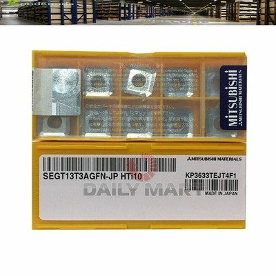 New In Box   SEGT13T3AGFN-JP HTI10 Carbide Insert #wd