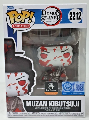 Funko Pop! Demon Slayer Muzan Kibutsuji #2212 Funko SE Toy Temple W/Protector