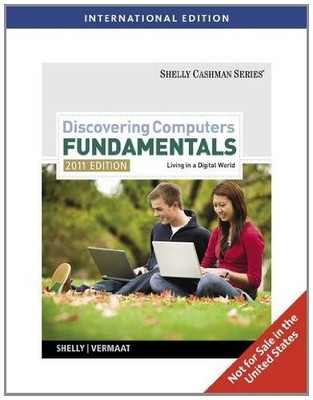 Discovering Computers - Fundamentals by Gary B. Shelly 9781439081198 NEW