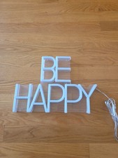 Happy Birthday Neon Sign For Wall Decor LED Neon Light Sign For Birthday Part...
