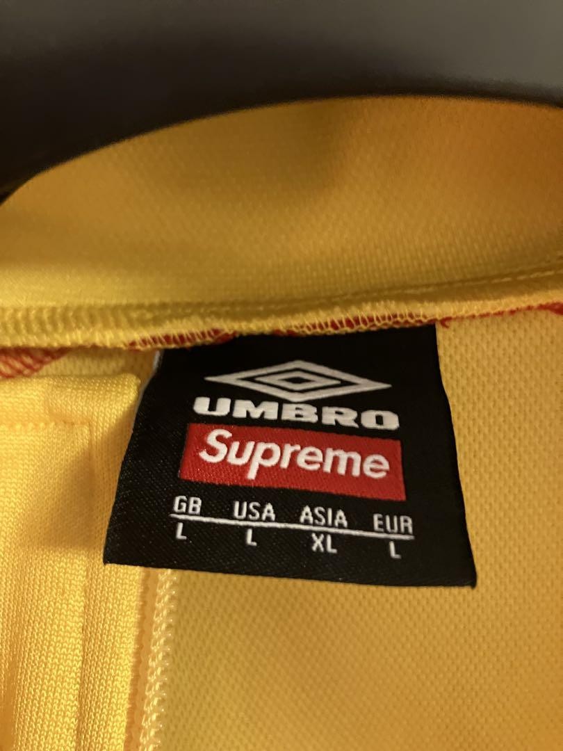 UMBRO Supreme シャツ M オレンジ・ブラウン Supreme®/Umbro Jacquard Animal Print Soccer Jersey | Supreme