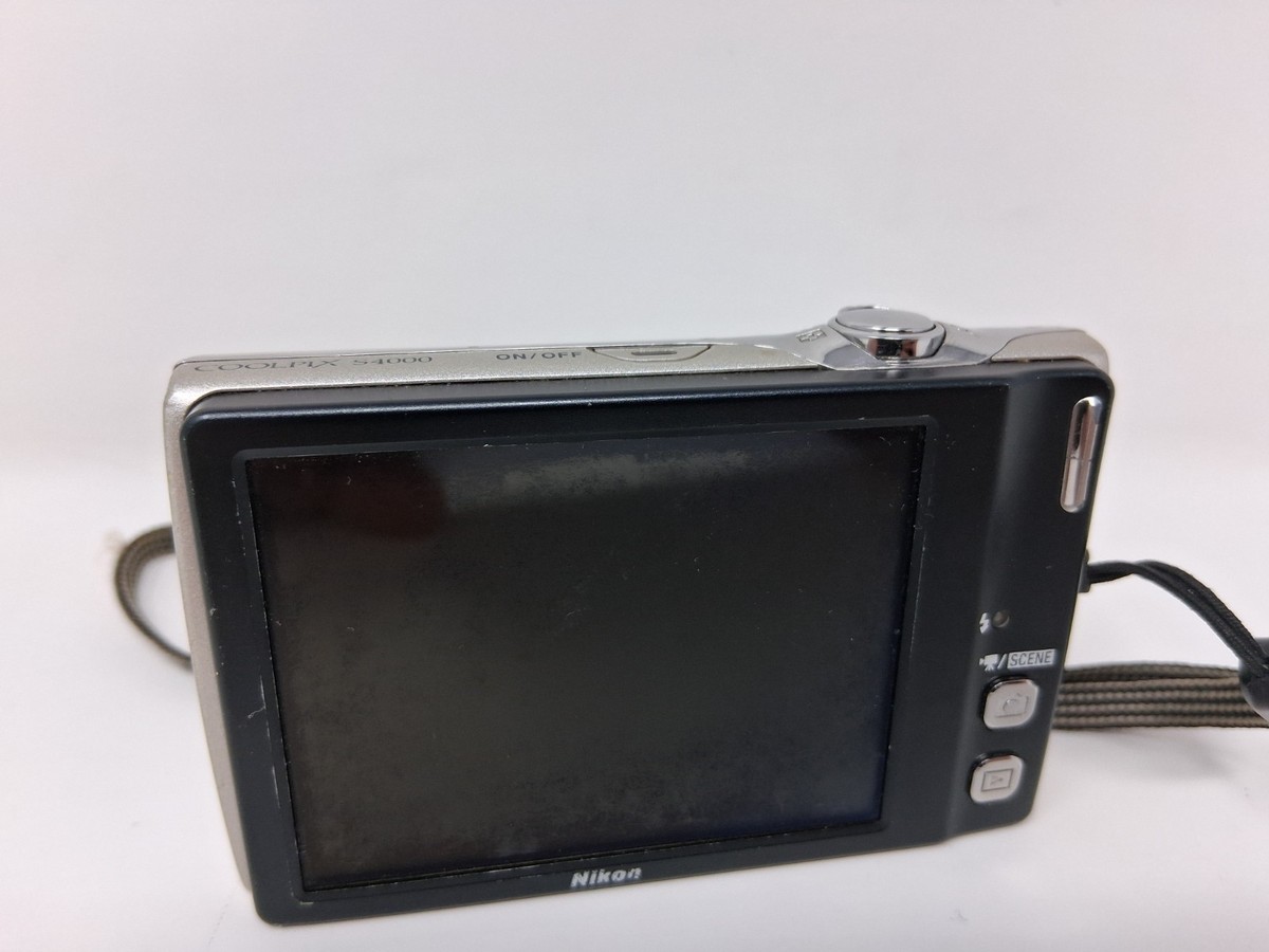 Silver Nikon Coolpix S4000 Untested No Battery | eBay