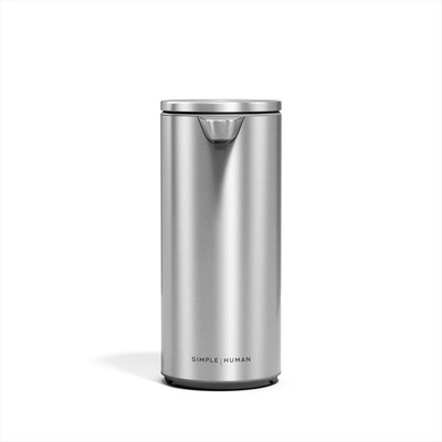 simplehuman 9 oz. Touch-Free Automatic Rechargeable Sensor Pump, Brushed Stainle
