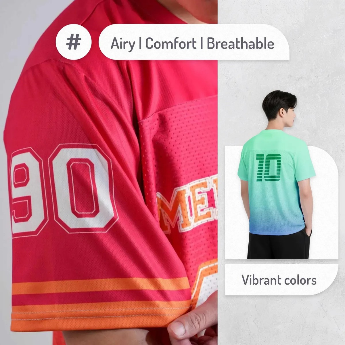 FOOTBALL JERSEY ARIRANG WORLD TOUR CONCERT OUTFIT BANGTAN J-HOPE