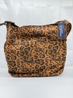 WHITE MOUNTAIN WOMEN'S SUEDE LEOPARD PRINT HOBO BAG W/ CLUTCH - WMH248
