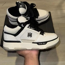 💎 AMIRI Skel Low – White/Black Edition 💎✨ Nuevas / Caja + Dust Bag incluidos