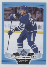 2019-20 O-Pee-Chee Blue Travis Dermott #150 4c6