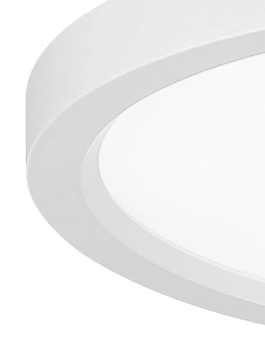 Minka Lavery 715-L Vantage 15"W Round LED Flush Mount Ceiling - White - Picture 6 of 7