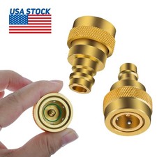 R134A to R1234YF Quick Coupling Set Adapter Adjustable Connection High Low Side