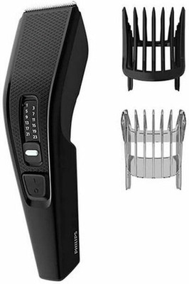 Philips Hair Clipper 3000 Haarschneider HC3510/15 Trim Flow Netzbetrieb Schwarz