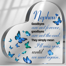 Sympathy Gifts for Loss of Loved One, Memorial Gifts for Loss of Nephew, in Memo