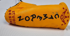 Scotty Cameron Yellow Studio Design 2001 Titleist Putter Headcover Rare NO TOOL