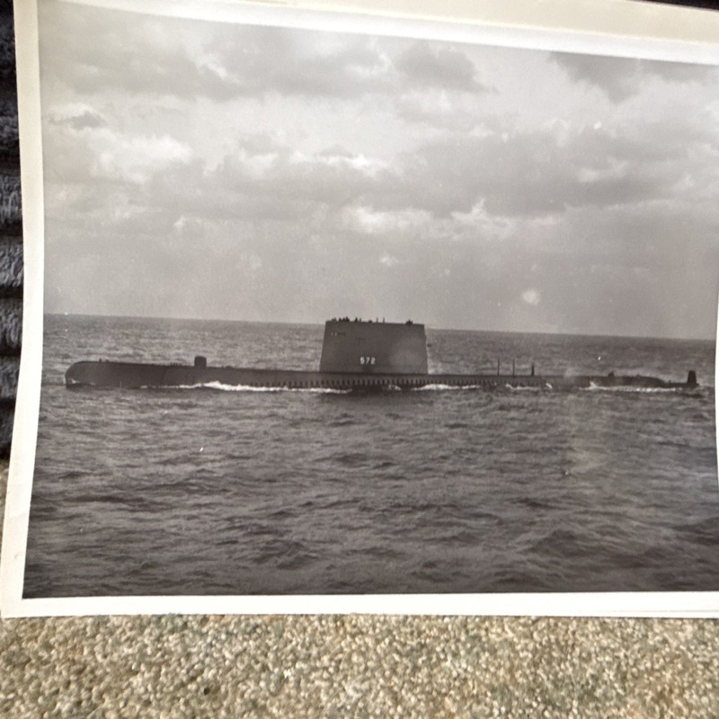 Lot of U.S. Navy Submarine Official Photographs w/ RELEASED Stamp, B&W/Color