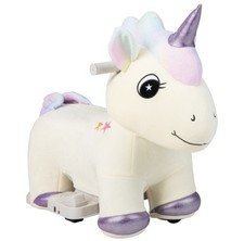 Ride on Toys, 6V Electric Battery Powered Electric Ride on Unicorn with Musi...
