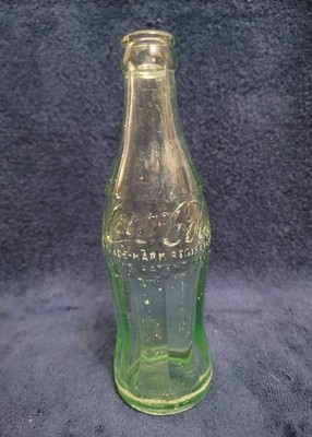 Vintage Hobble-Skirt 6 oz Coca-Cola Bottle - Patent Mark - ''IN PATENT OFFICE''