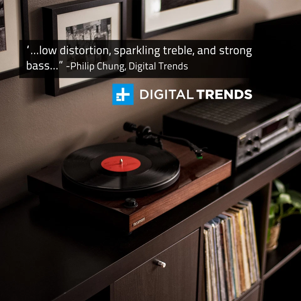 Fluance Elite HiFi Vinyl Turntable Record Player Audio Technica Cartridge - Image 4 of 4