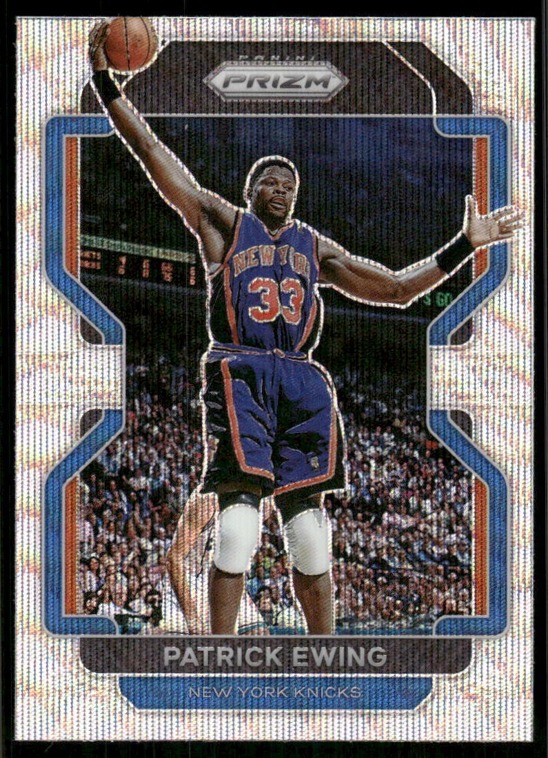 2021-22 Panini Prizm #245 Patrick Ewing Silver Wave