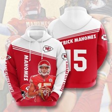 Kansas 8 Patrick Mahomes Hoodie Adult Sizes S   5xl Dm530