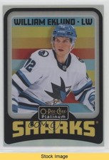 2024-25 O-Pee-Chee Platinum Retro Rainbow William Eklund #R59 READ 12g7