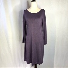 NWT LOFT outlet lounge twist back fleece dress M