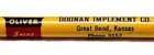 "OLIVER *Doonan Implement Co*Great Bend, Kansas*Phone 3157" Working Mech Pencil — photo 3
