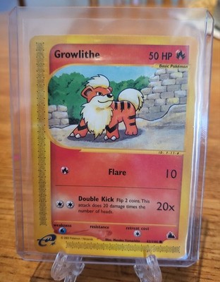 Growlithe 62/144 Skyridge Common Regular Pokémon TCG English SEE PICTURES
