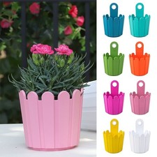 1PCS Plants Plant Hanging Pot Hanging Planter Wall Hanging Fence Pot