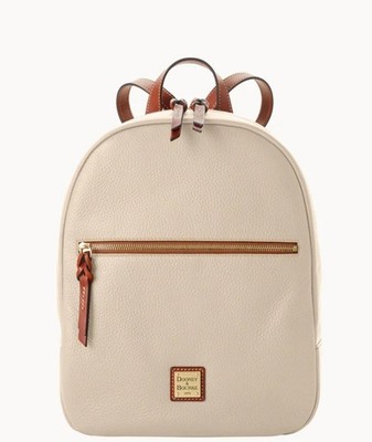 *NWT* Dooney & Bourke Pebble Grain Ronnie Backpack Bone Color