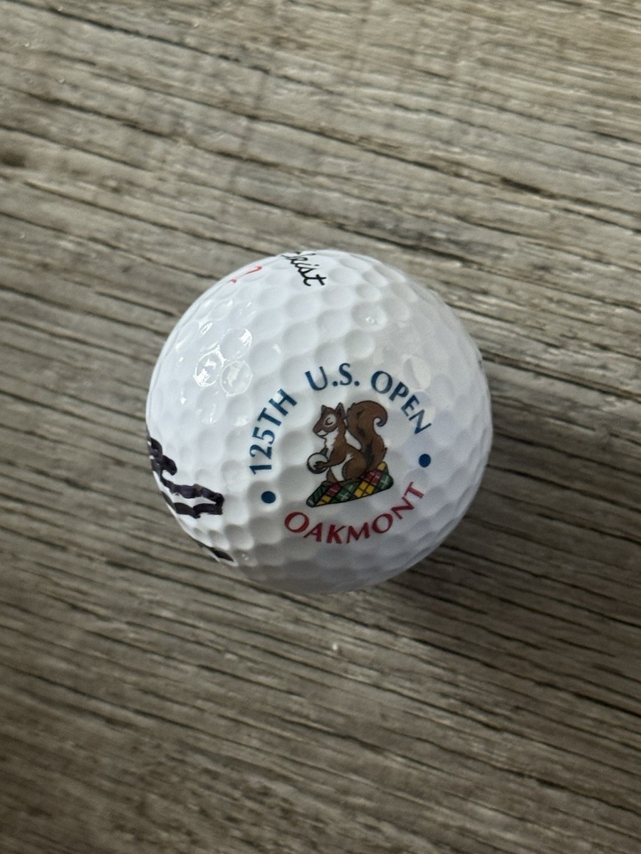 Ben Griffin Signed Autograph 2025 125th US OPEN Golf Ball Oakmont