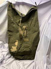 Vintage WWII WW2 US Military Duffel Duffle Bag USMC W