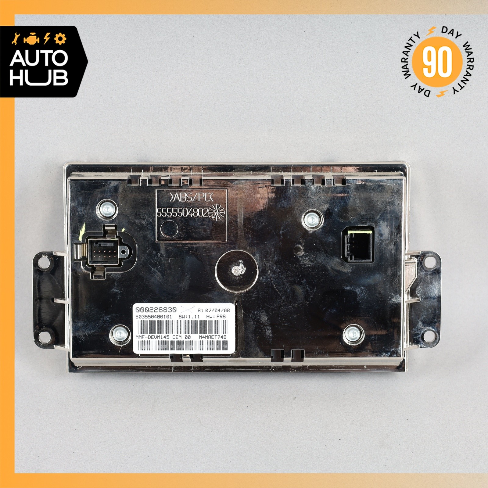 08-17 Maserati GranTurismo M145 Navigation Display Screen Monitor 226830 OEM 66k