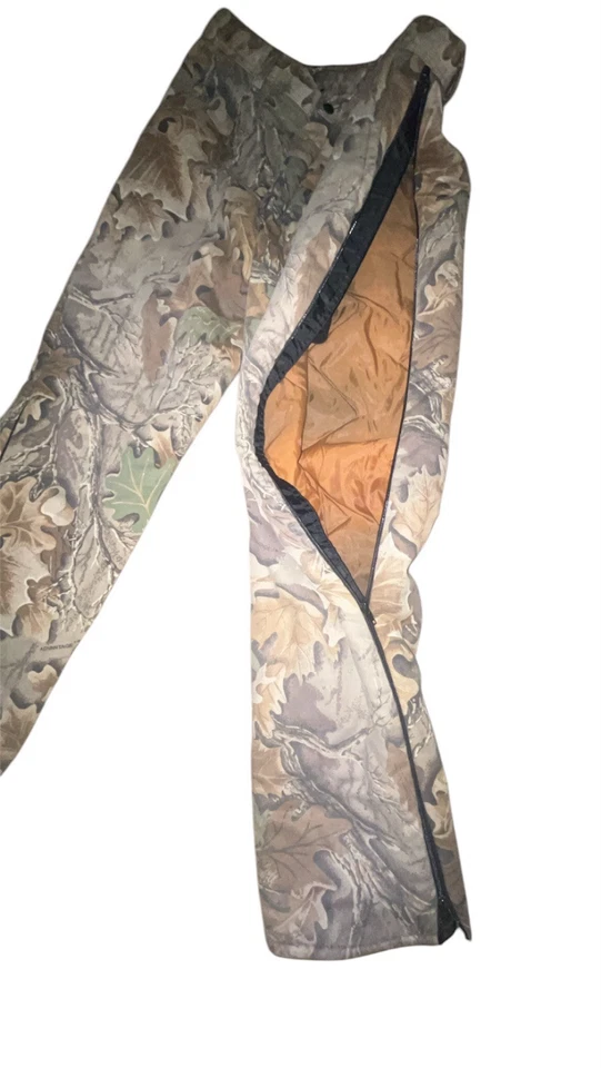 VTG Walls Blizzard Pruf Insulated camo pants Men's MediumRegular 32-34 Waist Zip - Image 3 of 4