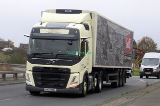 6x4 Truck Photo AV74 HGL Volvo Samworth Brothers [Leeds 07.11.24]CS